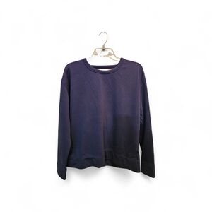 Nike Women's Navy Yoga Sweatshirt